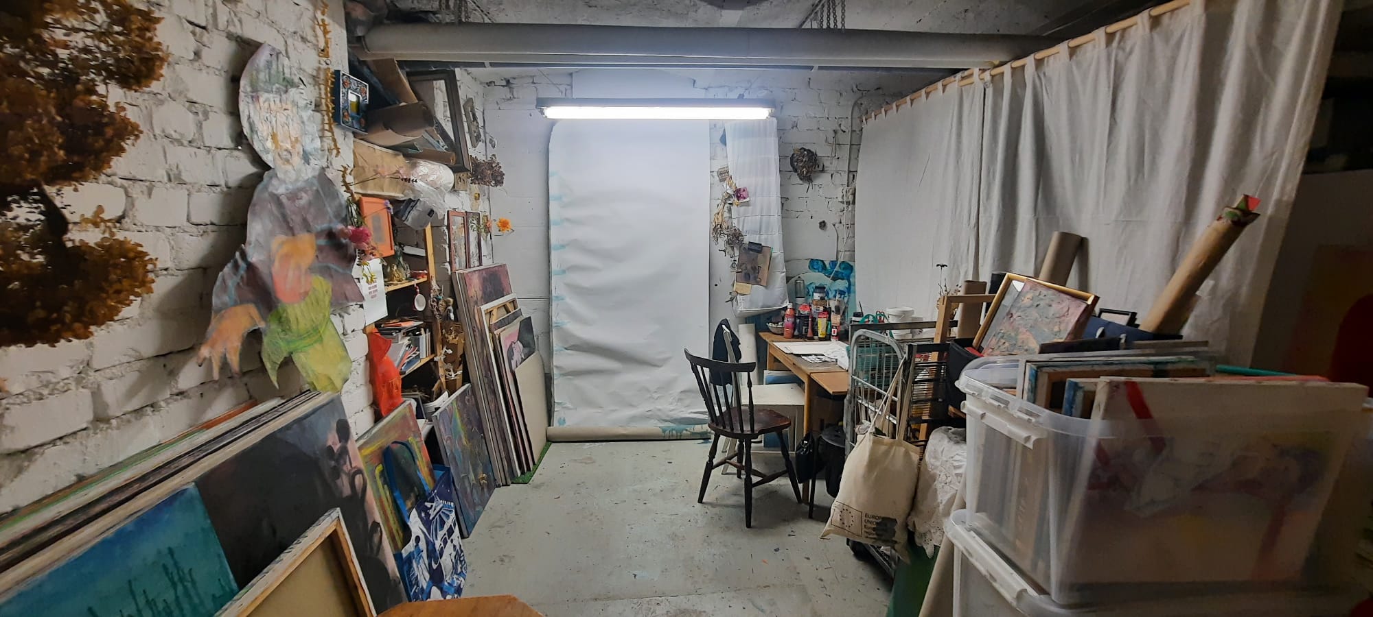 Paula Elion's studio at Detroit Stockholm, where the Studio Experience takes place
